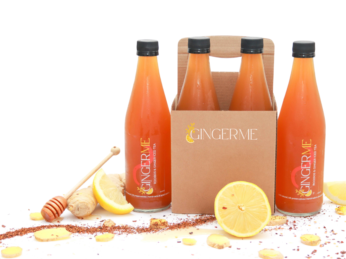 Rooibos & Ginger Iced Tea (4 x 440ml)